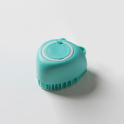 DogCatFri™ BathBrush - Massasjebørste i silikon til kjæledyr med sjampoboks