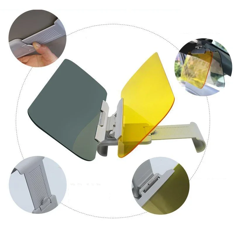 GlareShield: Enkelt Clip-On Antirefleks-skjold for Tryggere Bilkjøring
