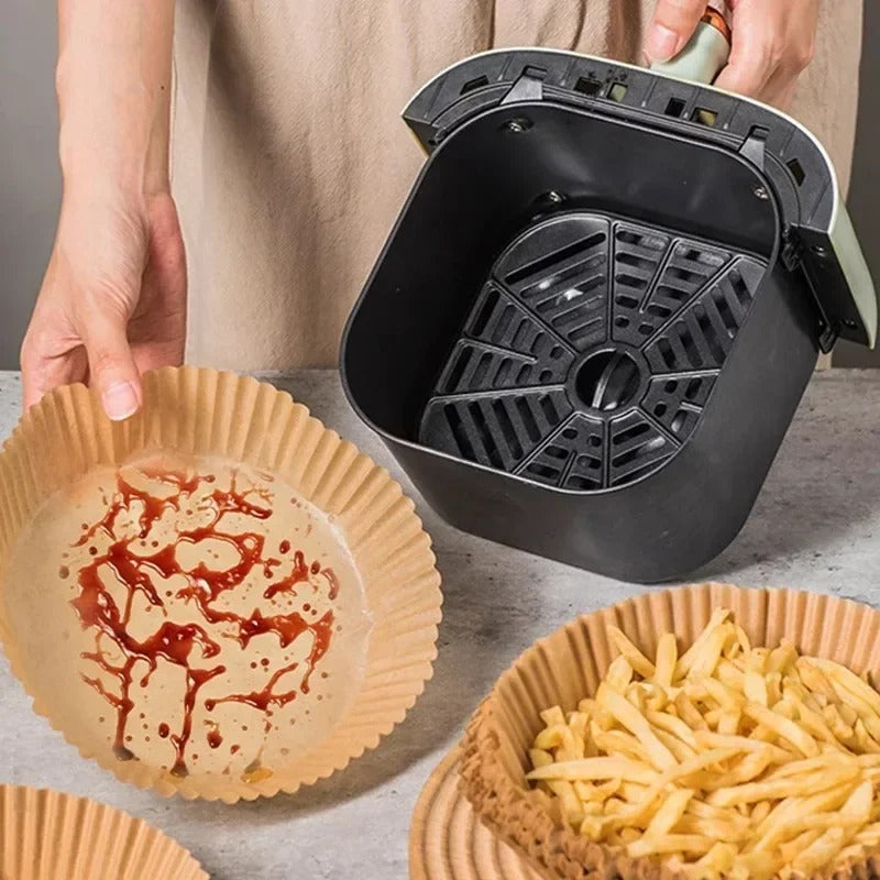 Globetrek° AirFryerLiner: Airfryer Engangs Papirforing