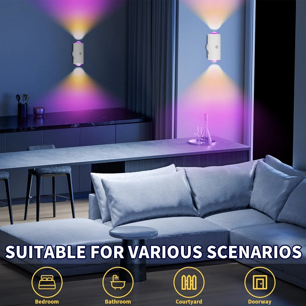 Ledsen™ SensorLight 1+1 GRATIS: Smart Motion Væg-Monter LED Sensor Lys