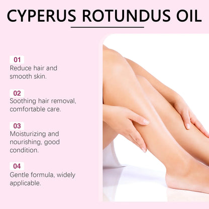 HairInhibitor 1+1 GRATIS: Cyperus Rotundus Fjernelse Og Vækstolie Hårinhibitor