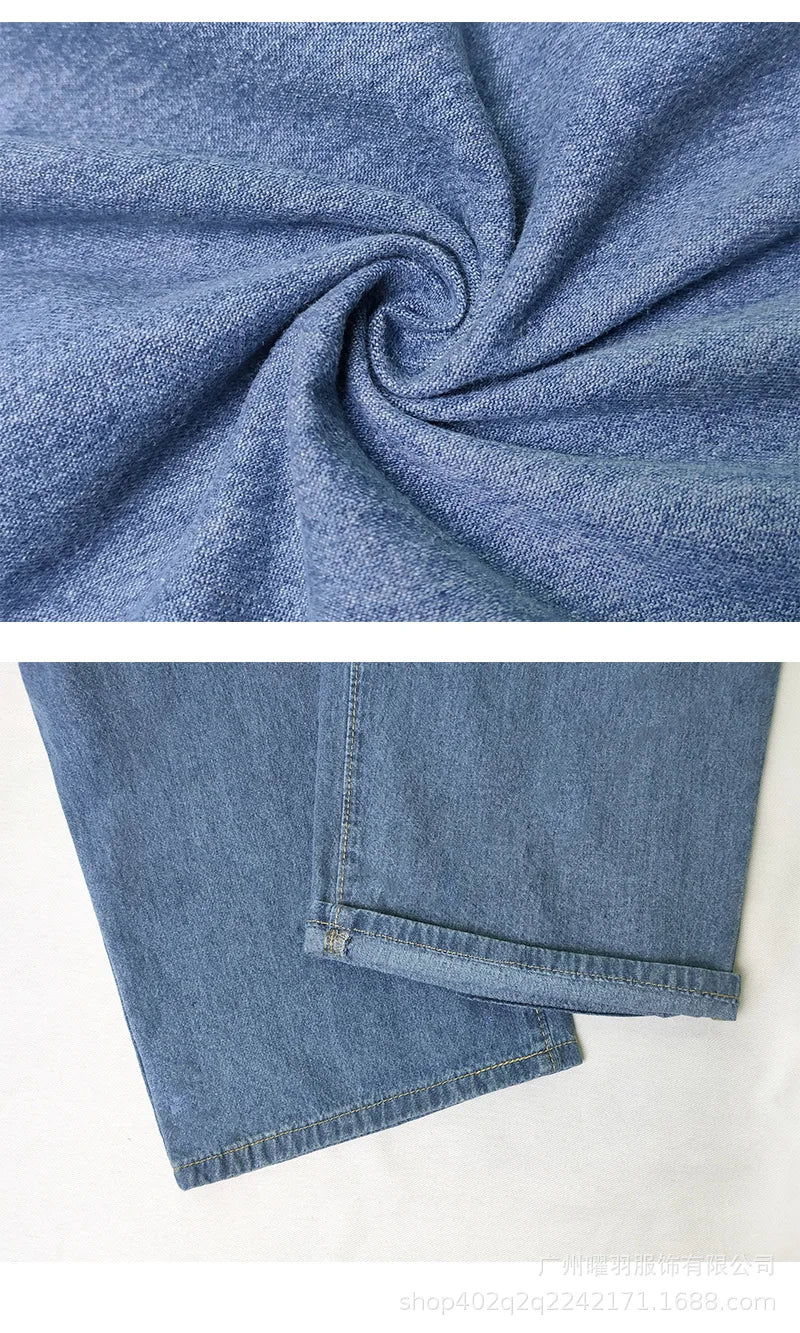 Icone™ FlaredJeans: Stilfull Løs Flared Jeans