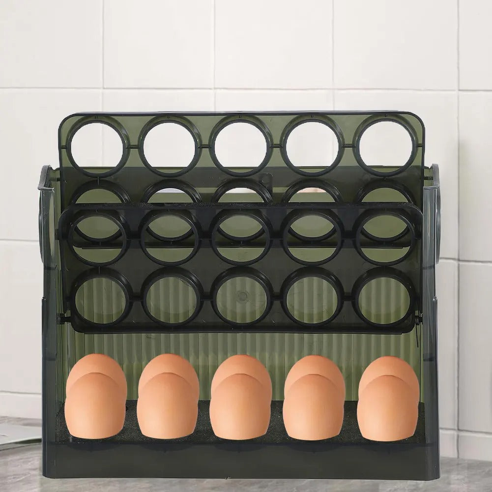 EggBox - Tre Lag Med Selvreturnering Boks For Oppbevaring Av Egg