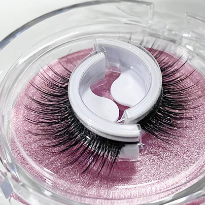 Rose® FalseLashes 1+1 GRATIS: Gjenbrukbare Selvklebende Øyevipper