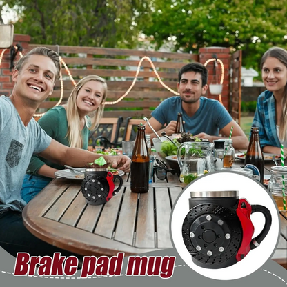 Globetrek° BrakeMug – Bilentusiast Racinginspirert Kaffebremsekrus