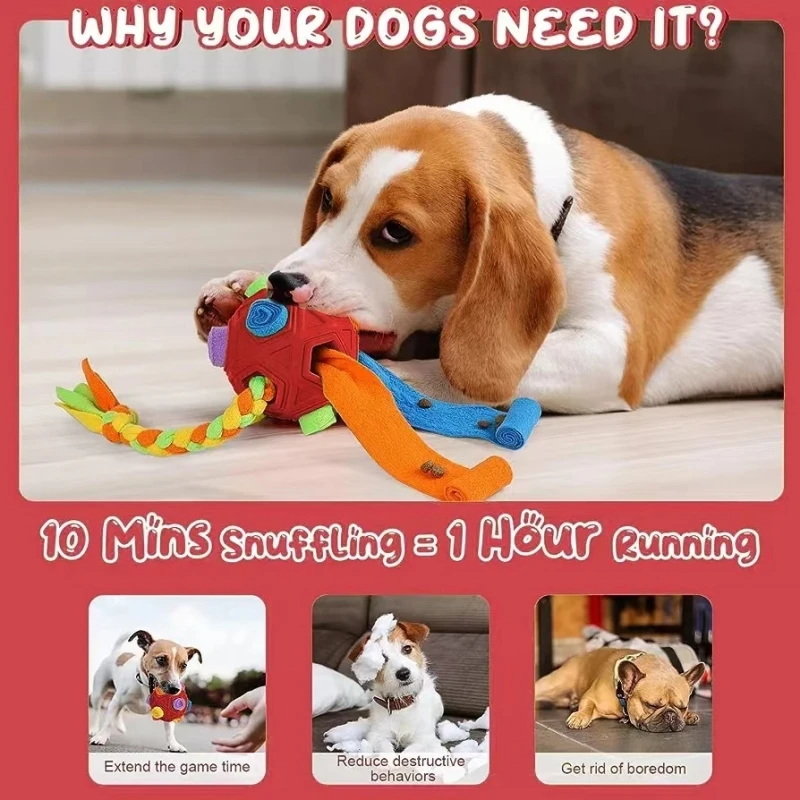 DogFri™ PetPuzzle - Interaktivt Puslespill Kjæledyr Leketøy