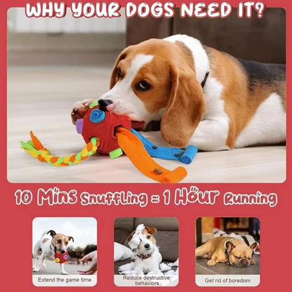 DogFri™ PetPuzzle - Interaktivt Puslespill Kjæledyr Leketøy