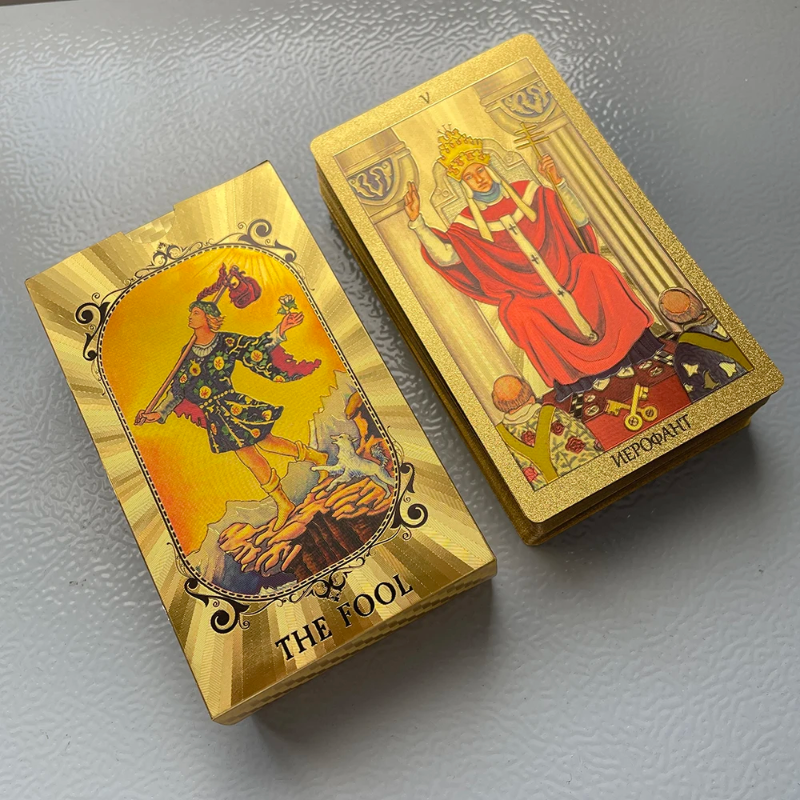 TarotCards - Mystisk Gyldne Tarotkort