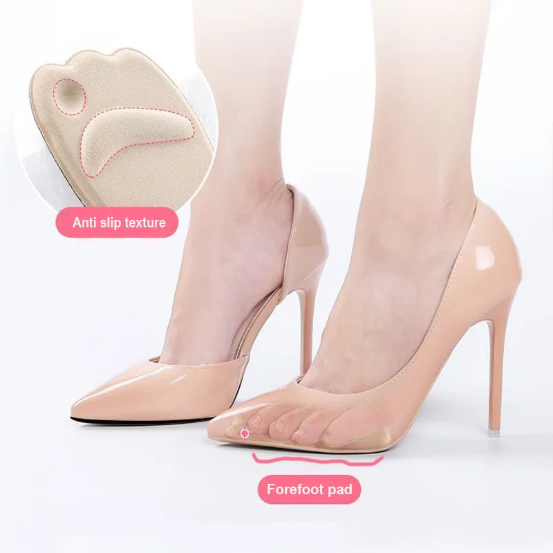 Happy™ FootSoles 1+1 GRATIS: Forfotkomfort for høye hæler