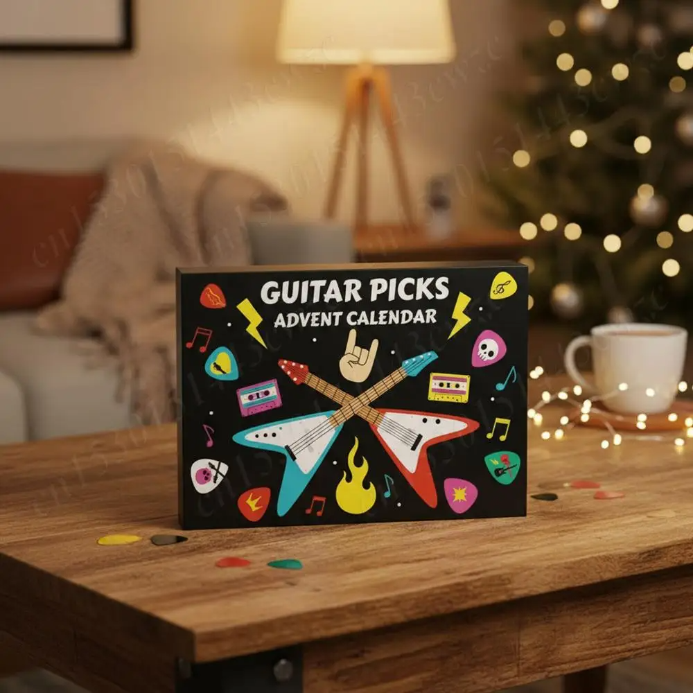 MusicAdvent™ – Ultimativ Gitarplekter Musikk Julekalender