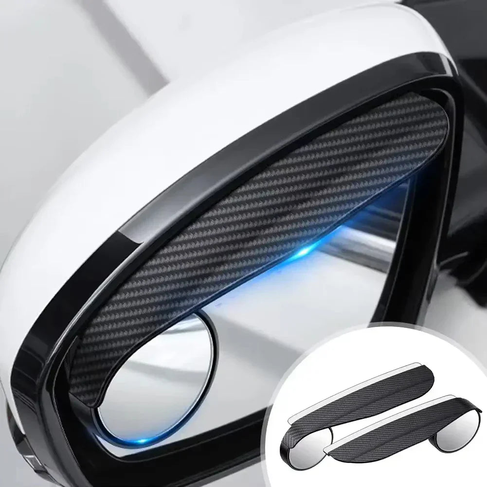 MirrorVisors 1+1 GRATIS: Bilsidespeil Regn Øyenbryn Blindsone Speil Visirer