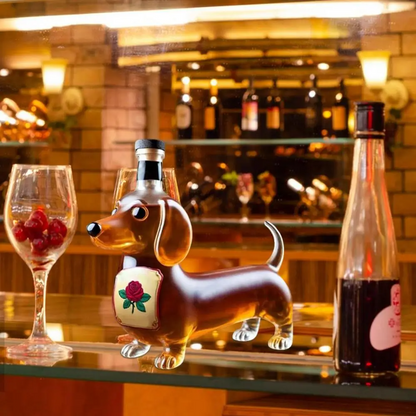 Globetrek° AnimalBottle: Dyreformet Glass Drikkeflaske