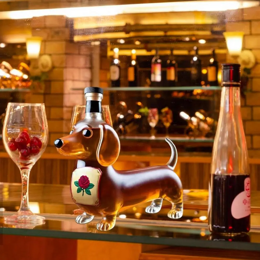 Globetrek° AnimalBottle: Dyreformet Glass Drikkeflaske