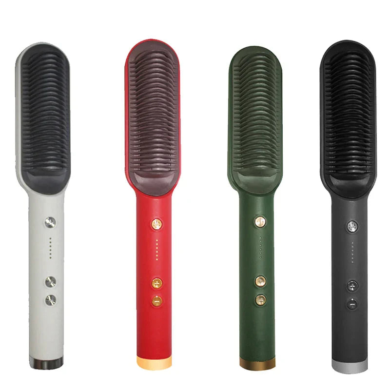 Rose® CeramicBrush - Hår Glattejern og Krøllbørste