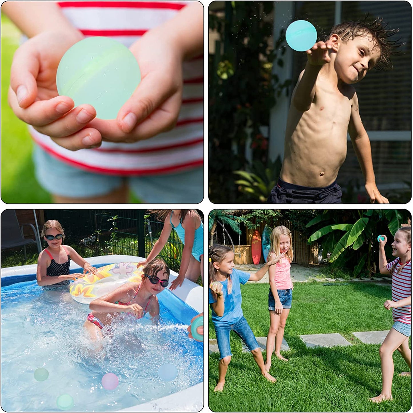Kletshuts™ SplashFun - Gjenbrukbare Vannballonger
