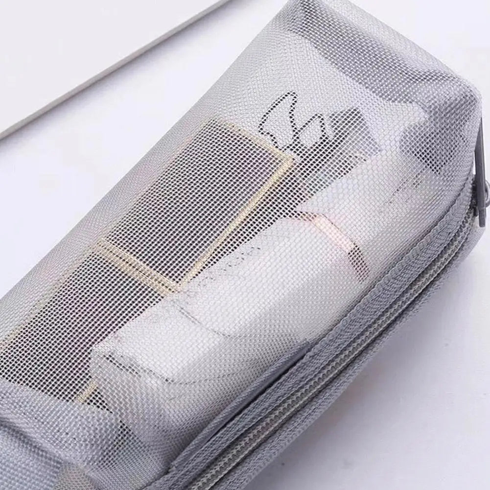 Globetrek° Pouch - Bærbar Firkantet Oppbevaringspose i Mesh
