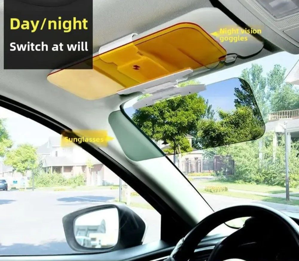 GlareShield: Enkelt Clip-On Antirefleks-skjold for Tryggere Bilkjøring
