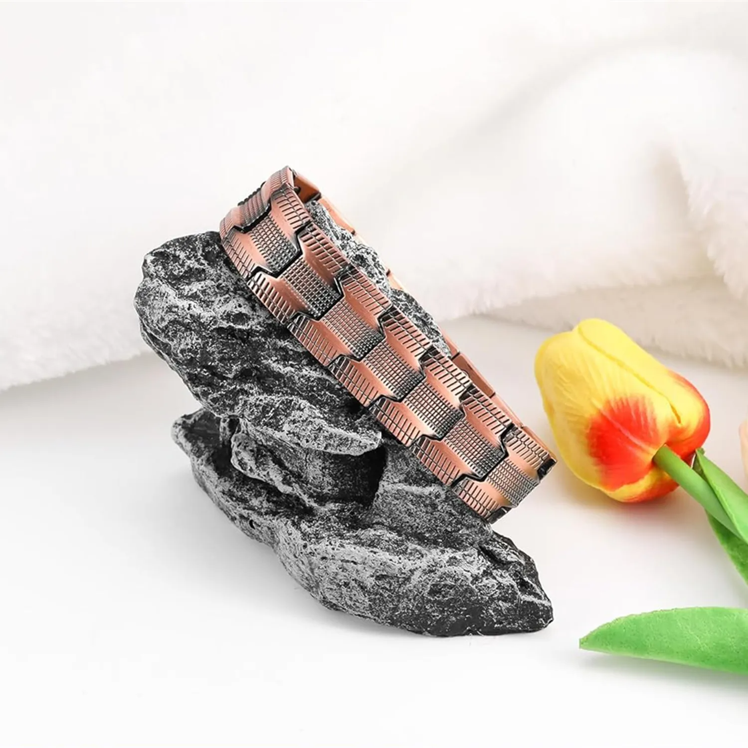 Jewelance™ MagneticBracelet 1+1 GRATIS: Premium Tre-rads Design Magnetisk Armbånd