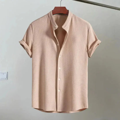 Icone™ CasualShirt: Casual Åndbar Letvægts Sommer Komfort Stil Skjorte