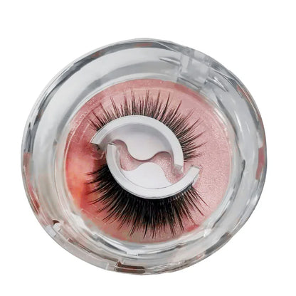 Rose® FalseLashes 1+1 GRATIS: Gjenbrukbare Selvklebende Øyevipper
