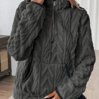 Icone™ LoungeSweatshirt: Ultimativ Stilfuld Komfort 2-I-1 Lounge Sweatshirt Og Halskæde Sæt