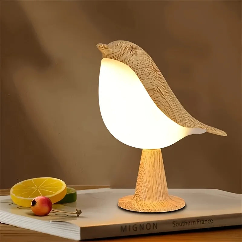 Ledsen™ BirdLamp - Bærbar Fjernbetjent LED Nattelys Sengekanten Fugl Lampe