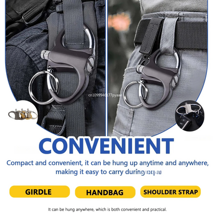 CompactLighter 1+1 GRATIS: Påfyllbar 2-I-1 Karabinkrok Permanent Kompakt Lighter