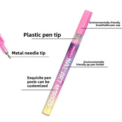 NailStyler™: Presisjon Neglekunst Liner Verktøysett Neglestyler