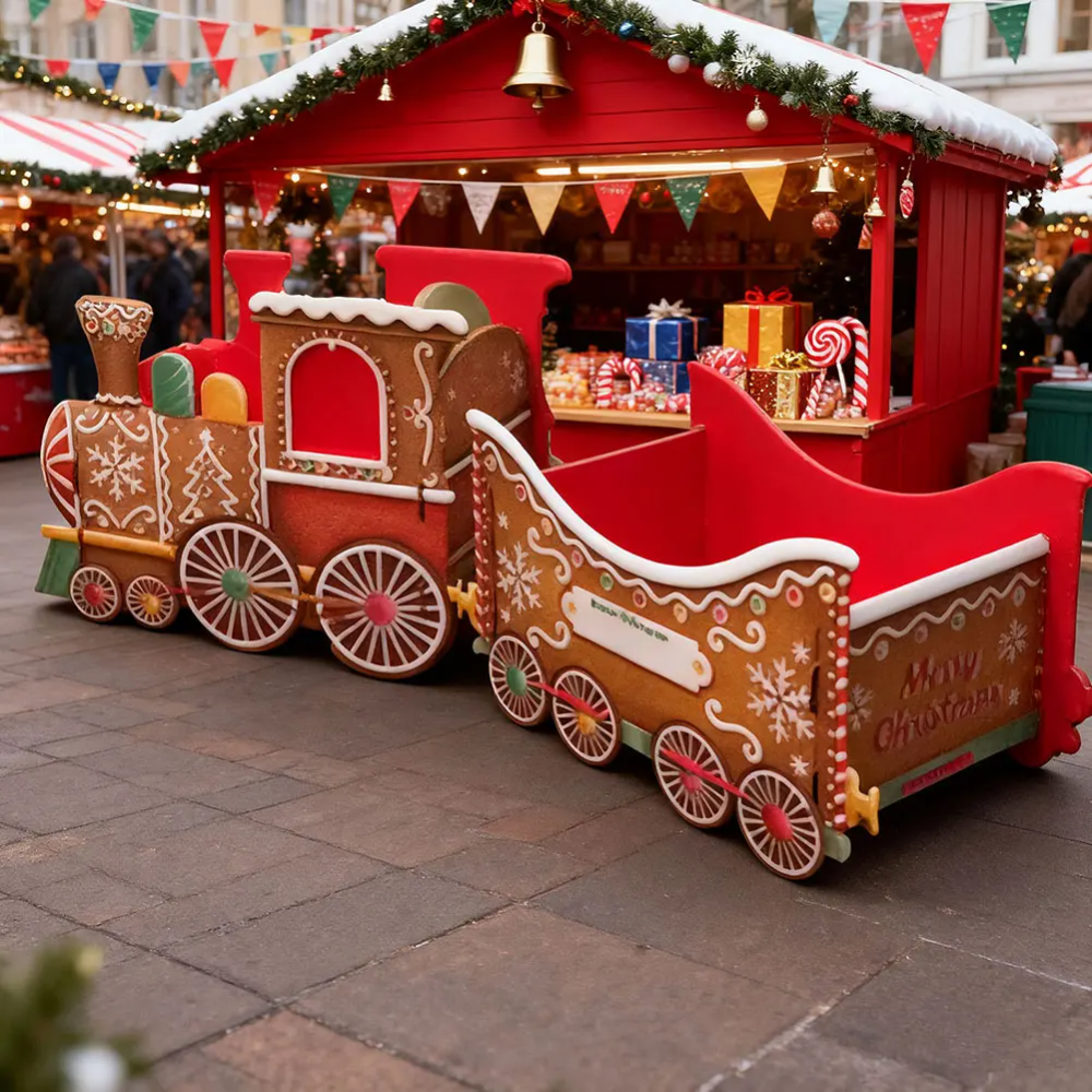 GiftTrain™ - Personliggjort Magisk Juletog-dekorasjon