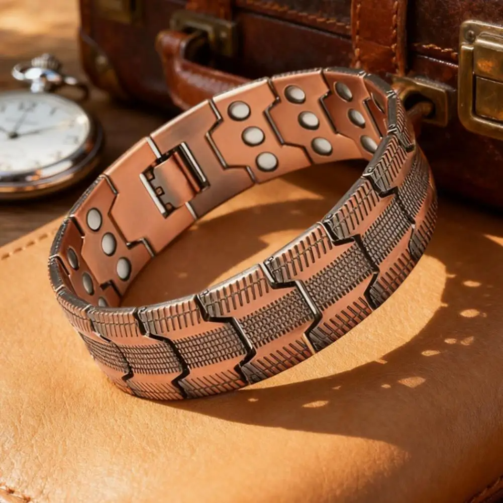 Jewelance™ MagneticBracelet 1+1 GRATIS: Premium Tre-rads Design Magnetisk Armbånd
