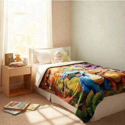 Kletshuts™ DinosaurBlanket: Mykt Og Koselig Dinosaurteppe For Barn