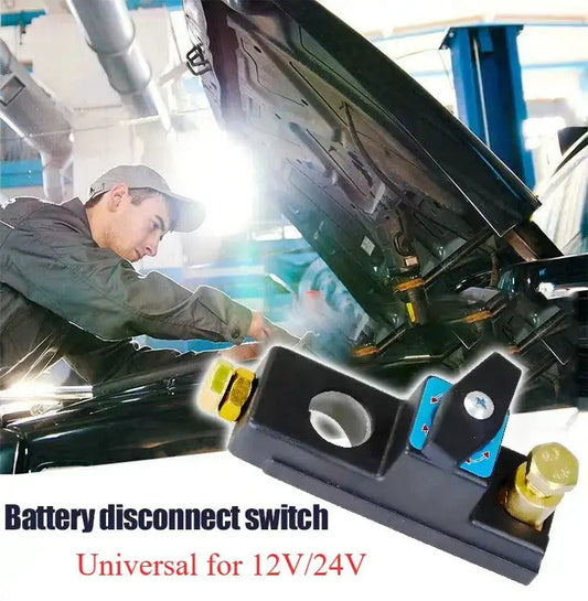 BatterySwitch 1+1 GRATIS - 12V / 24V Bilbatteribryter