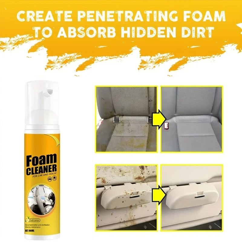 Cleaner Pro° FoamCleaner: Multifunksjonell Hjem Og Bil Rengjøring Skumspray
