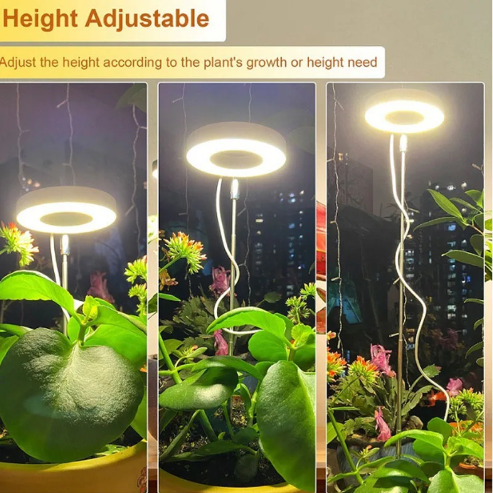 Ledsen™ PlantLamp: Justerbar Innendørs LED Vekst Lys Plante Lampe