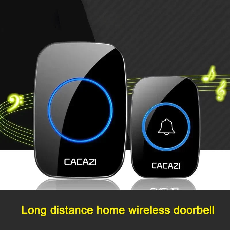 Globetrek° WirelessDoorbell: Smart Nem Installation Trådløs Dørklokke