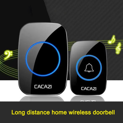 Globetrek° WirelessDoorbell: Smart Nem Installation Trådløs Dørklokke