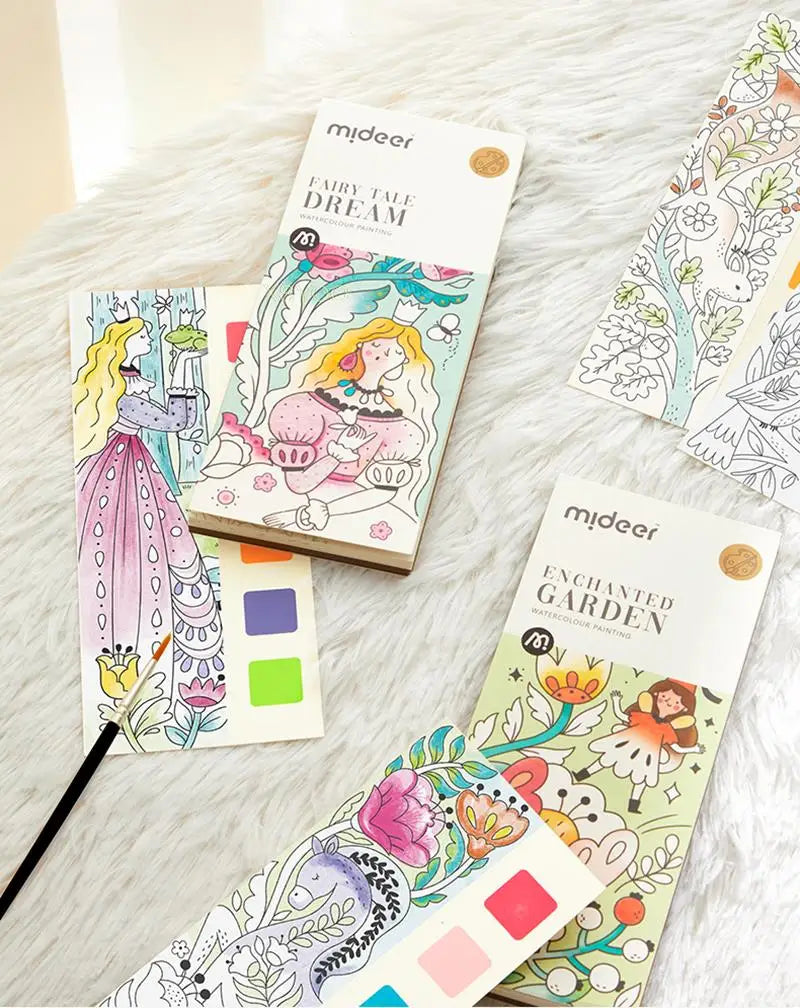 Kletshuts™ PocketWatercolor - Akvarellmalebok i Lommestørrelse