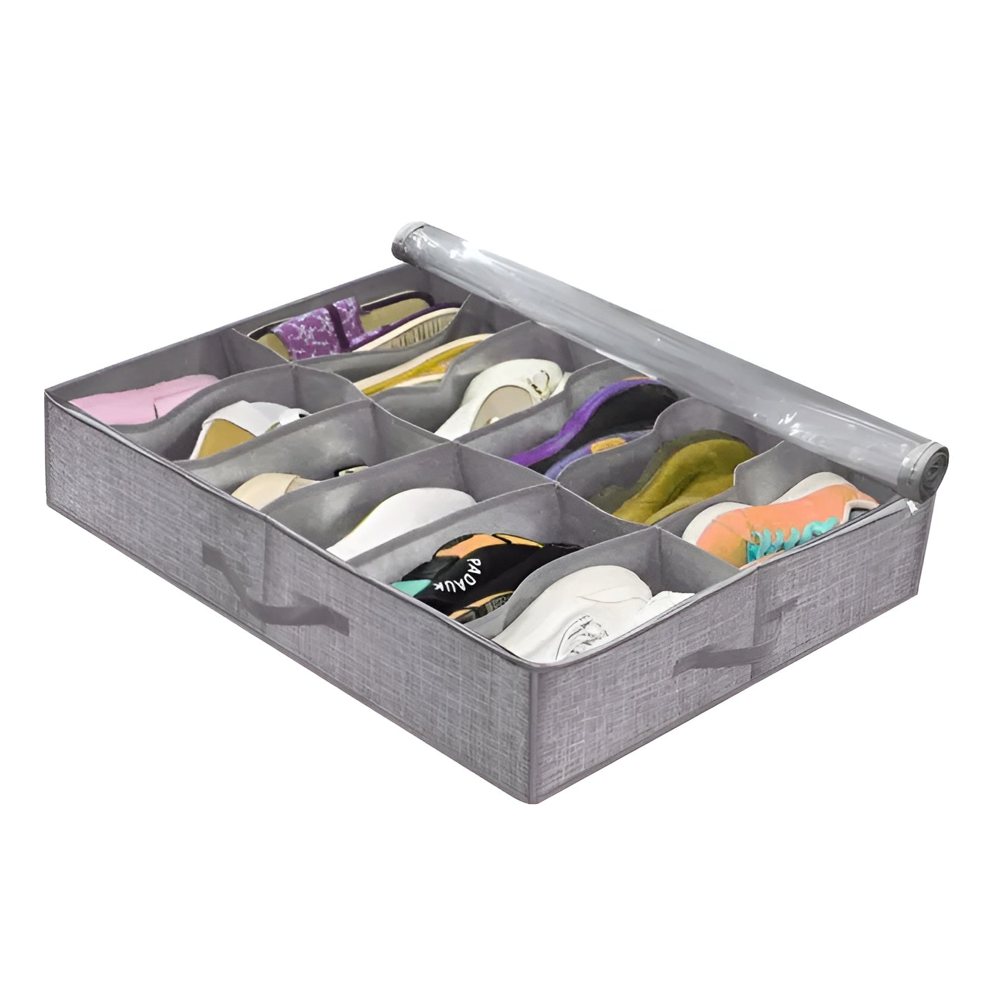 Globetrek° FootwearOrganizer: Plassmaksimering, Støvbeskyttelse, Skoorganisator med glidelås