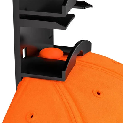 GlideHold® HatOrganizer 1+1 GRATIS: Veggmontert Hatt Organizer Stativ