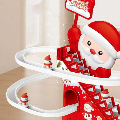 Kletshuts™ SantaSlide: Julenissen Klatring Og Racing Rutsjebane Spor Leketøy