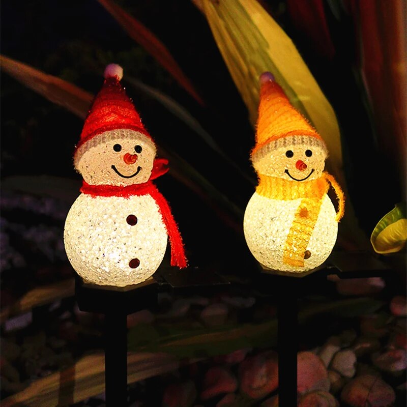 Ledsen™ Snowman - Vanntett Solcelle-Snømannlampe