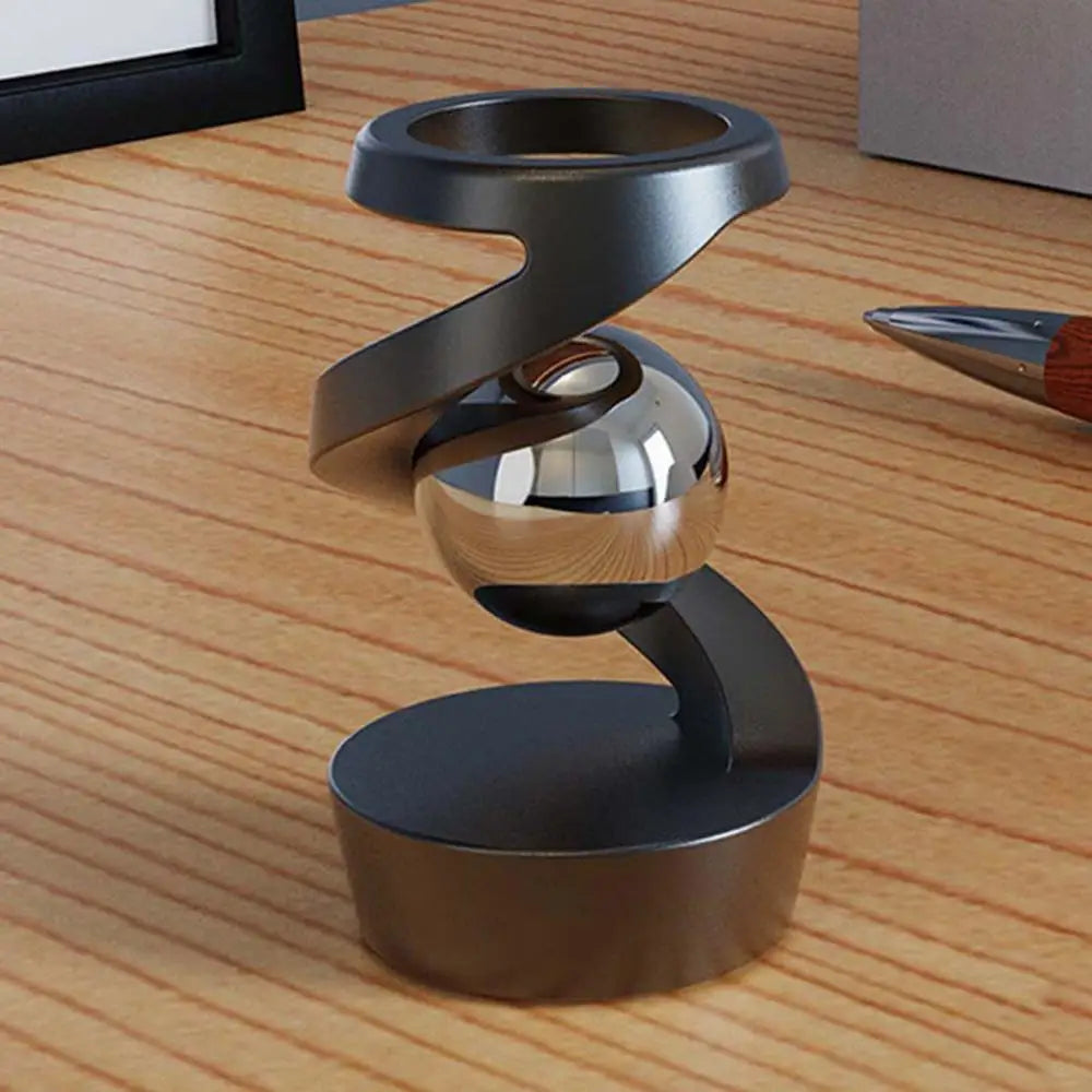 DeskToy: Kinetic Spinning Gyro Gravity-Defying Desk Toy
