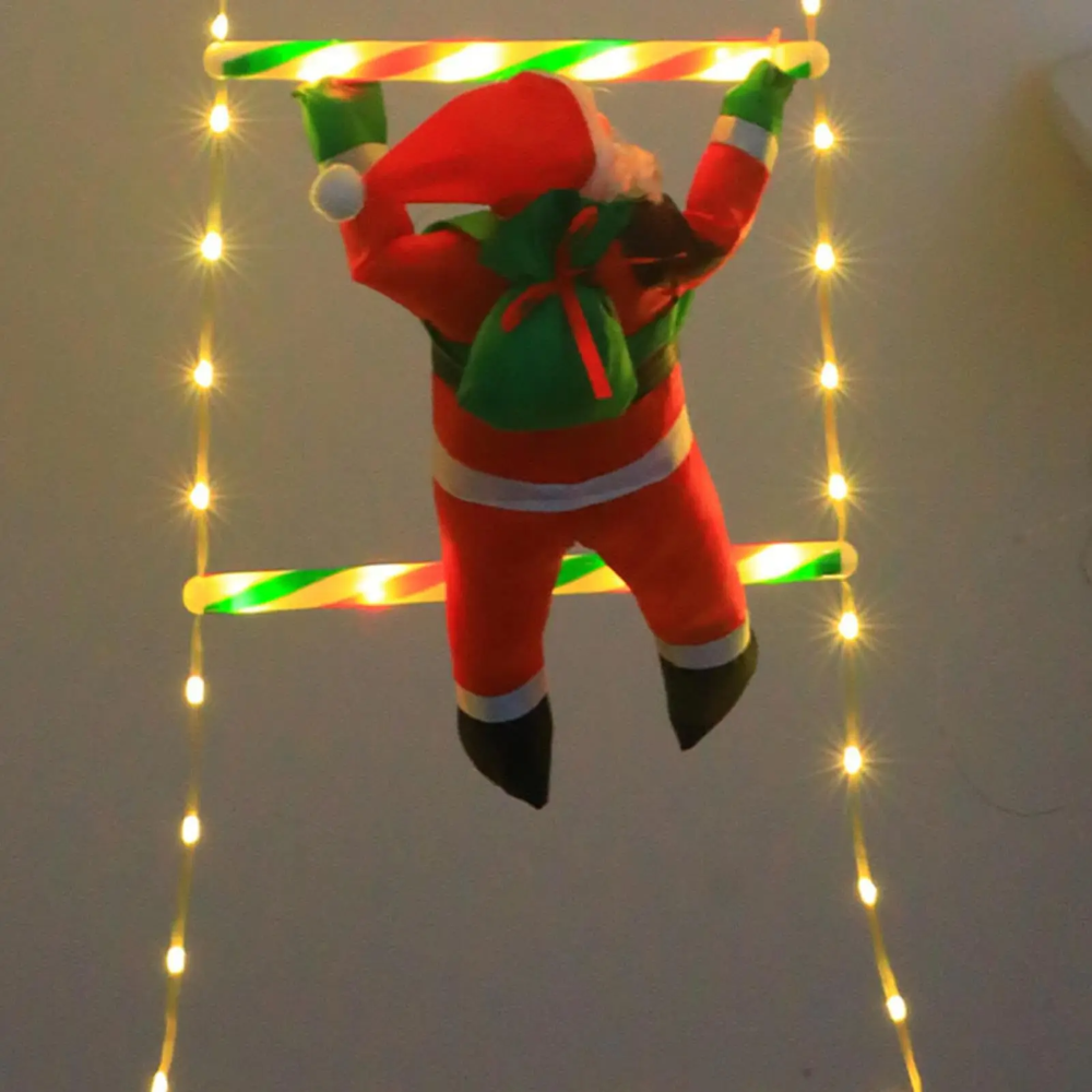 Ledsen™ ChristmasLadder: Slitesterk Utendørs LED Julestige Lysdisplay