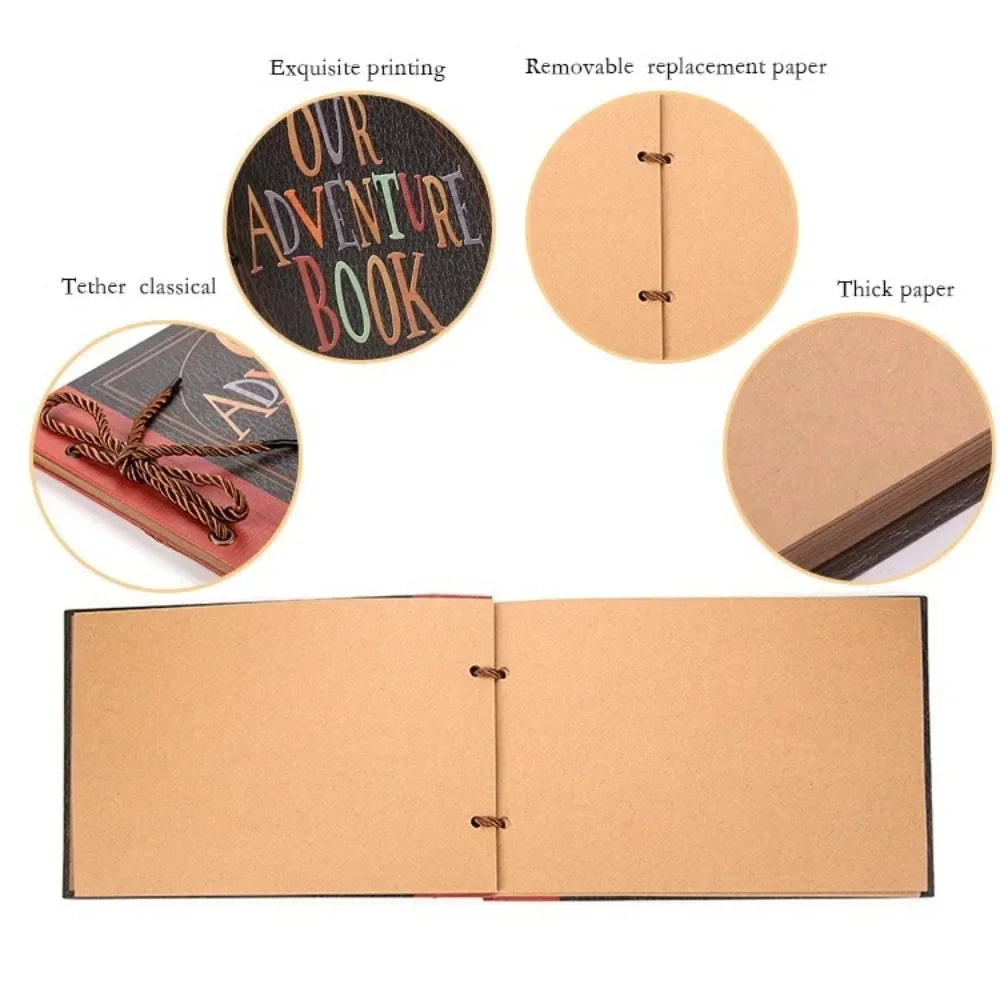 AdventureScrapbook: DIY Reiseminner og Journal Eventyr-scrapbok