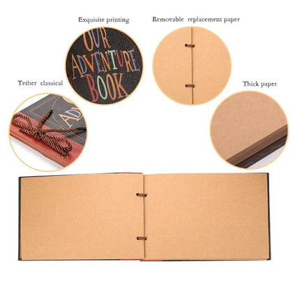 AdventureScrapbook: DIY Reiseminner og Journal Eventyr-scrapbok