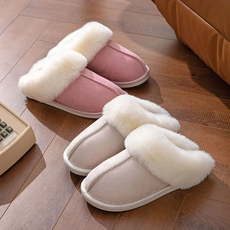 Happy™ IndoorSlippers: Stilfulde Hyggelige Kvinders Indendørs Hjemmesko