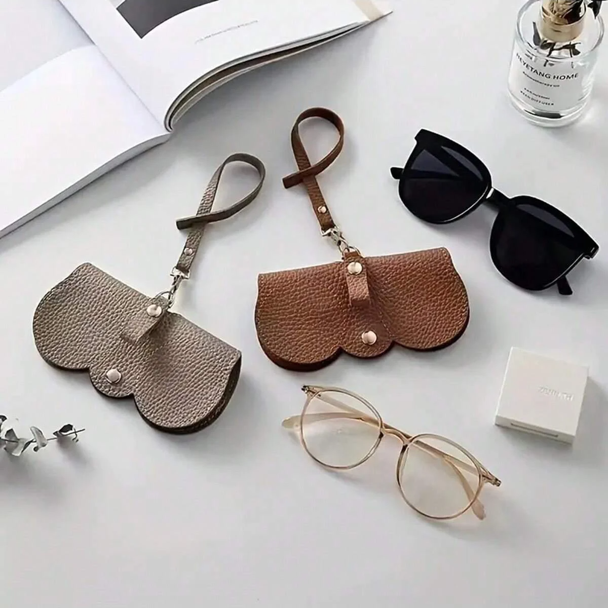 Icone™ GlassesCase 1+1 GRATIS - Slankt, Stilfullt Lese- Og Solbrillebeskyttelsesetui