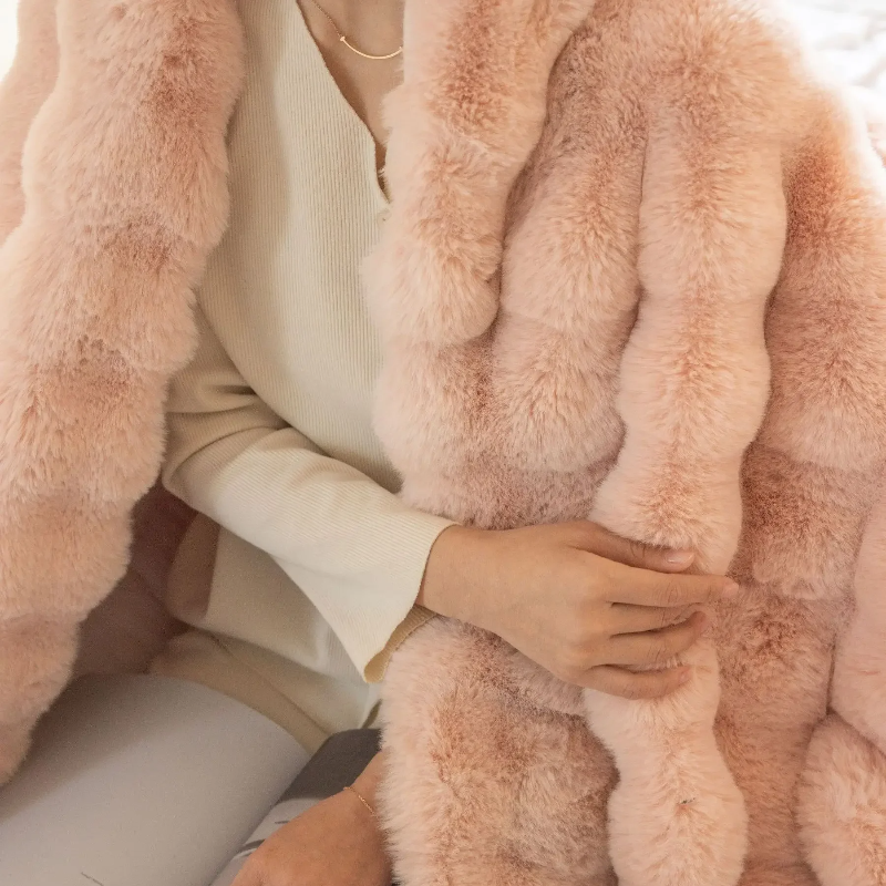 FluffyBlanket - Ekstra Tykt Sofa- og Seng Vinterteppe