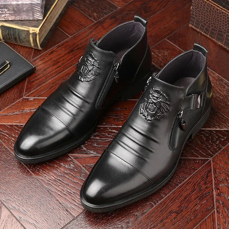 Happy™ BusinessShoes: Klassiske Herre Spidse Tå Formelle Forretning Sko