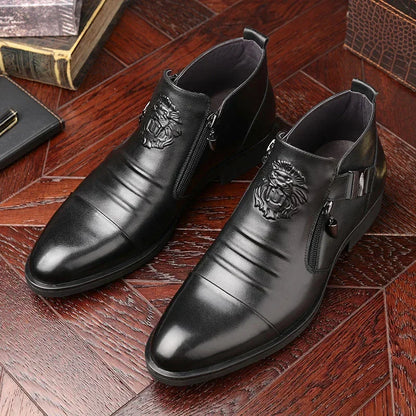Happy™ BusinessShoes: Klassiske Herre Spidse Tå Formelle Forretning Sko